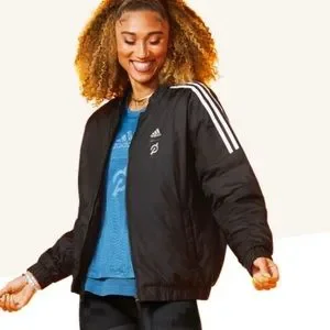 adidas Jackets Coats Peloton X Adidas Bomber Jacket Black